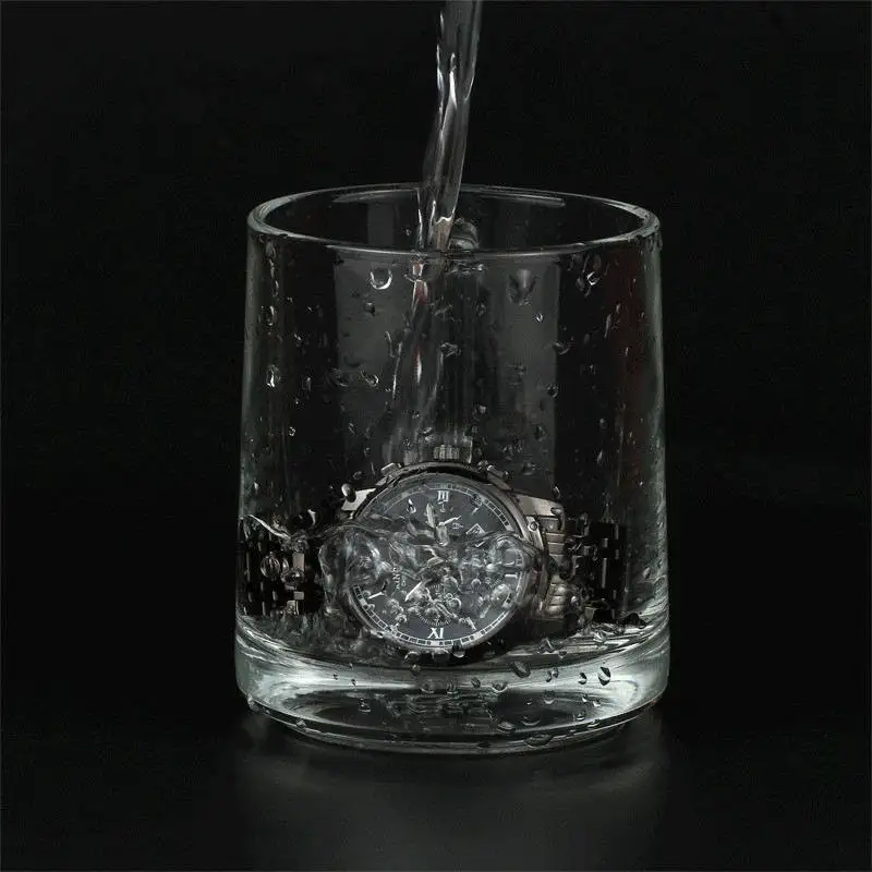 Часы наручные мужские ультратонкие брендовые водонепроницаемые кварцевые из