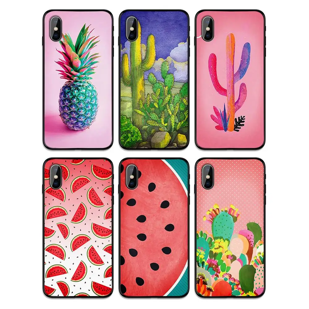 Мягкий ТПУ чехол для Apple iPhone 6 6S 7 8 Plus 5 5S SE X XS MAX XR Силиконовые чехлы с изображением