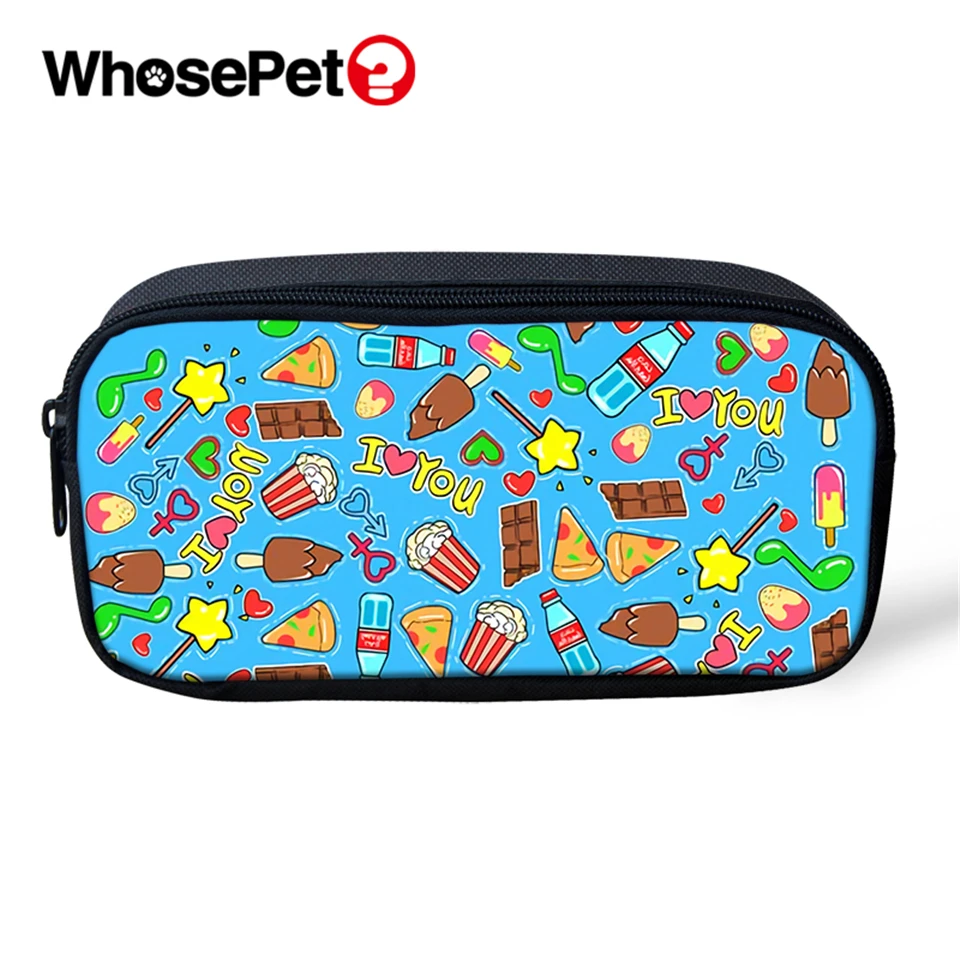 WHOSEPET каваи Косметическая Наклейка для сумок принты узор женщин дети пенал ручек