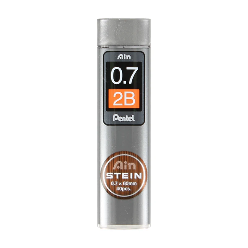 AS PIC Без перерыва! Pentel карандашный грифель запасной Stein более кремнезема 0,2 0,3 0,5 0,7 0,9*60 мм механический карандаш для офиса письменные принадлежности - Цвет: AS PIC