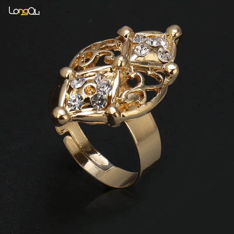 Роскошный комплект ювелирных изделий золотого цвета из цинкового сплава с Моной