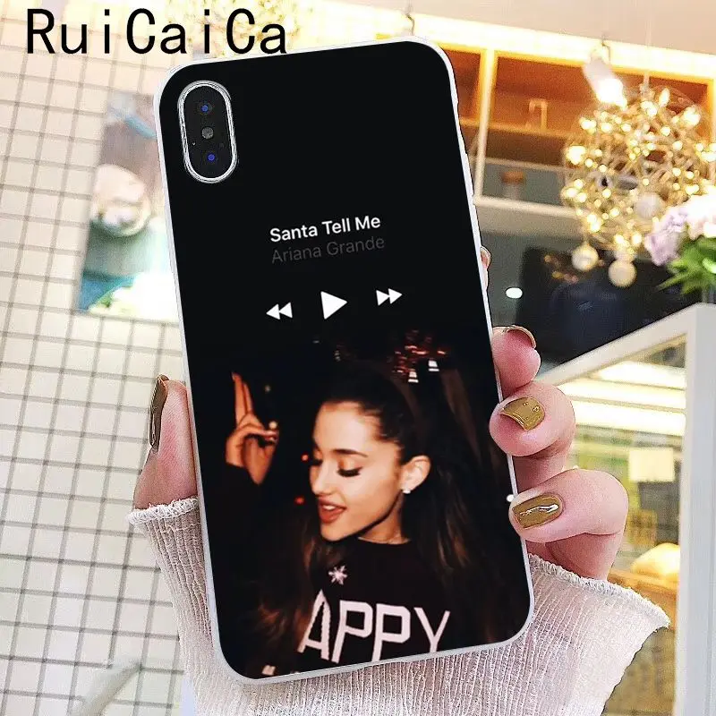 Ruicaica Ariana Grande God is a woman DIY печать рисунок чехол для телефона для iPhone 8 7 6 6S Plus X XS MAX 5 5S SE XR 10 Чехол - Цвет: A6