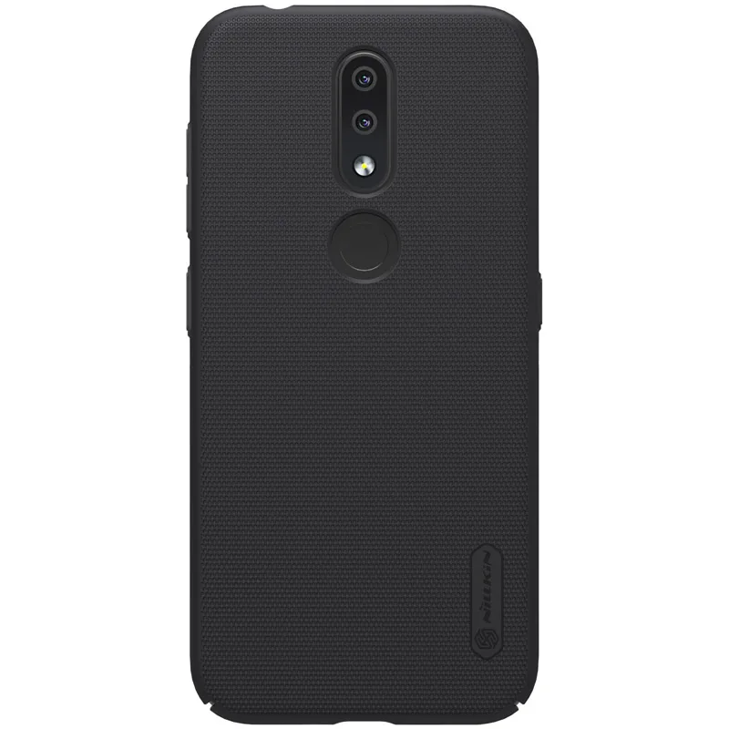 Nilkin для Nokia 4,2 чехол Nillkin матовый Жесткий PC Пластиковый чехол для смартфона чехол s для Nokia 4,2 оболочка - Цвет: BLACK