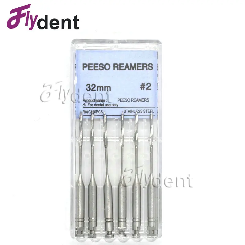 Стоматологические дрели, эндодонтические резаки Peeso Reamers 2 # Endo файлы Ларго, стоматологические материалы