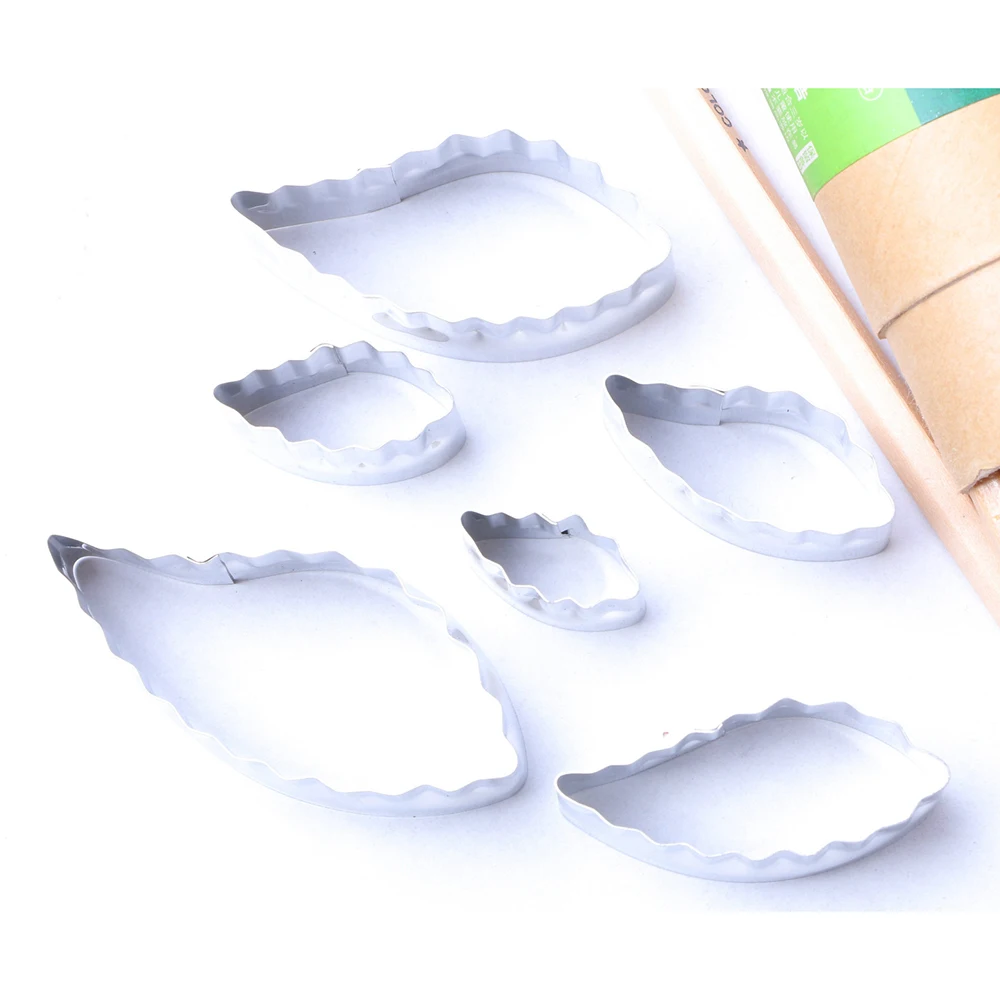 6 шт./компл. форма для печенья из нержавеющей стали с лепестками цветов | Дом и сад