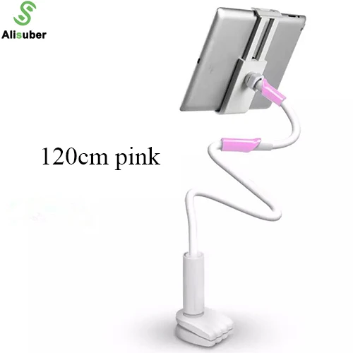 120cm pink Alisuber 130 см длинная рука ленивый кронштейн держатель телефона 360 Поворот гибкий телефон стенд кровать Настольный планшет стенд держатель для iPad - Цвет: 120cm pink