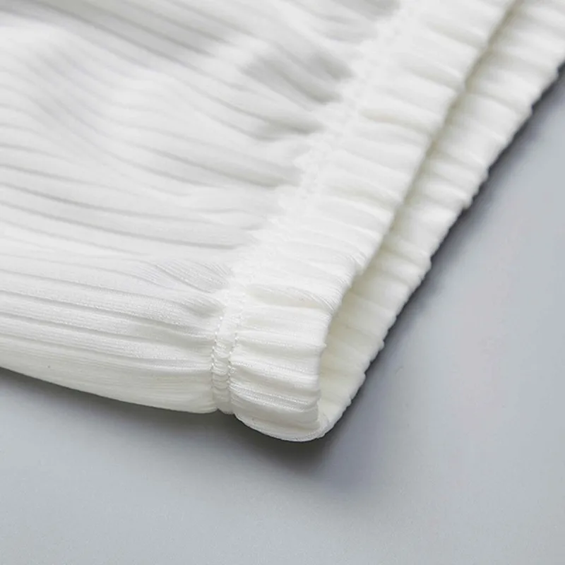 Женские короткие штаны из спандекса Удобные однотонные Нескользящие трусики 4