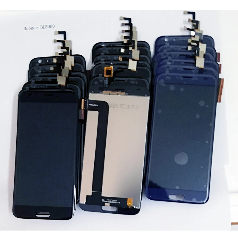Для оригинального Doogee BL5000 ЖК-дисплей+ сенсорный экран дигитайзер сборка Замена 5,5 дюймов 1920x1080P