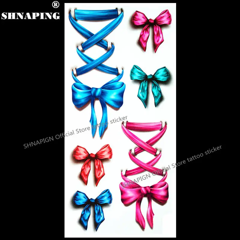 SHNAPIGN 3d временные тату боди арт флэш наклейки для 19*9 см водонепроницаемый
