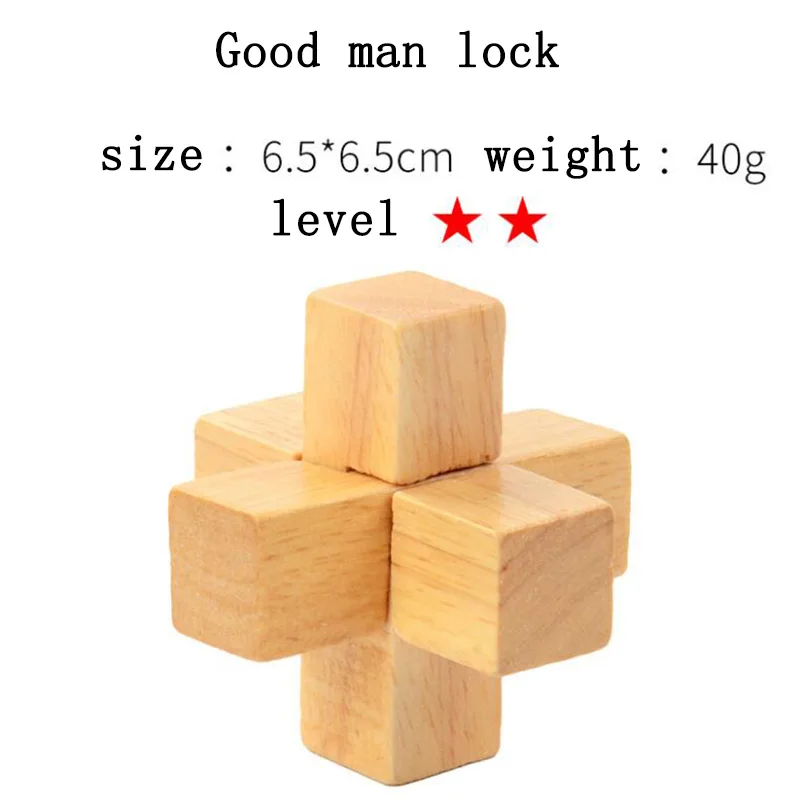 Китай классический 3D Деревянный головоломка игрушки Cube игровая модель дизайн комплект развивающие игры головоломки игры игрушки для взрослых детей