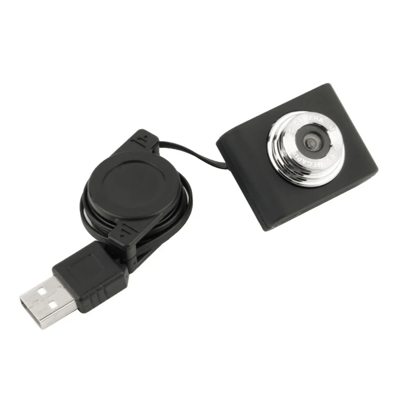 USB HD веб-камера для ноутбука, мини-видеокамера, Компьютерная камера с микрофоном