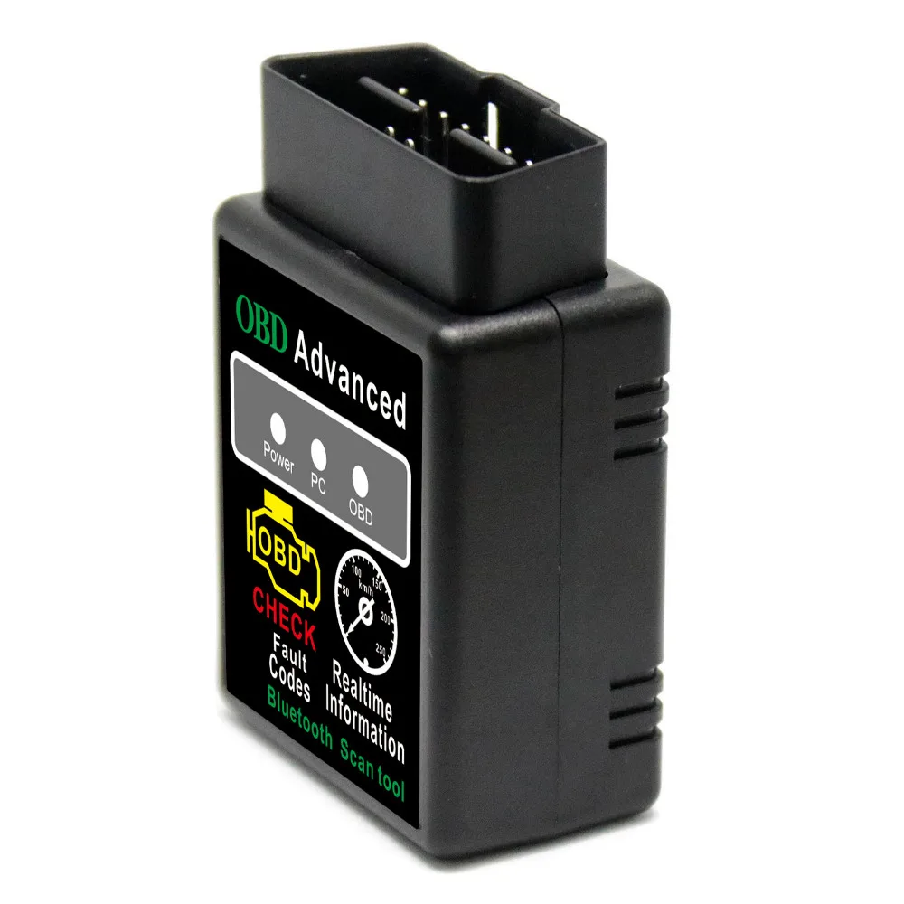OBDIICAT 50 шт. OBD Advance Elm327 V1.5 Pic25k80 V02H2 автомобильный Стайлинг Авто диагностический