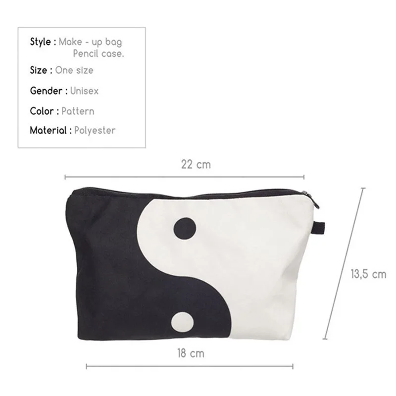 Новая модная женская косметичка с принтом сплетни сумка для макияжа