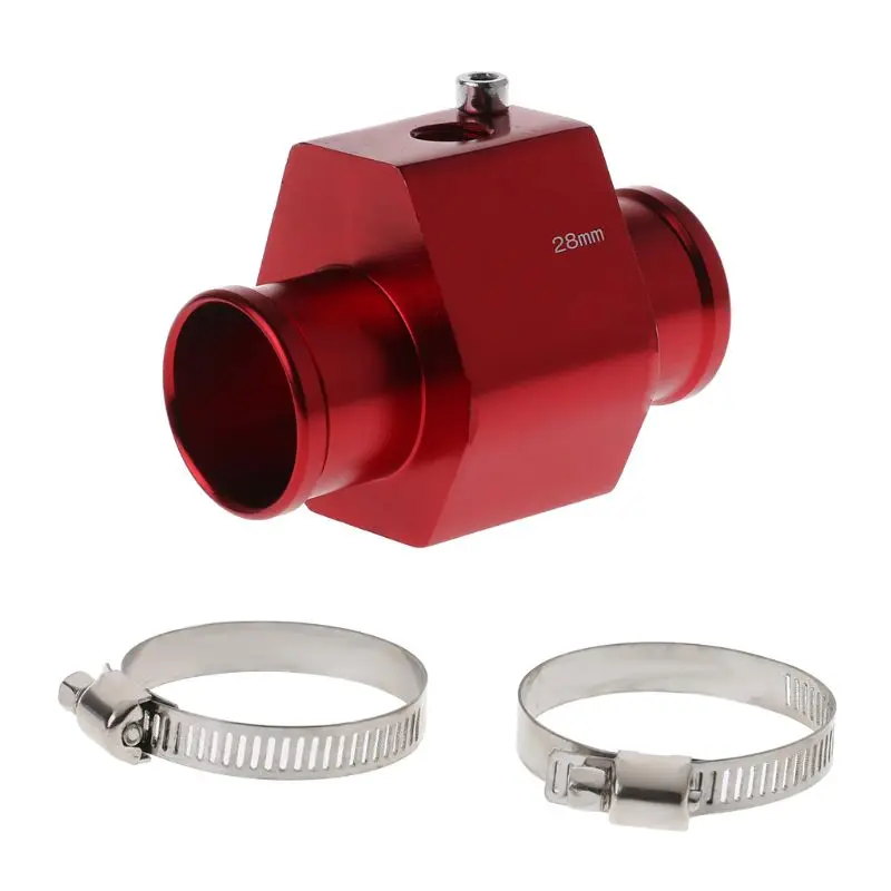 28mm 1 комплект 26 мм-40 мм Автомобильный датчик температуры воды датчик соединительной трубы датчик радиатора шланг адаптер автомобильные аксессуары - Цвет: 28mm