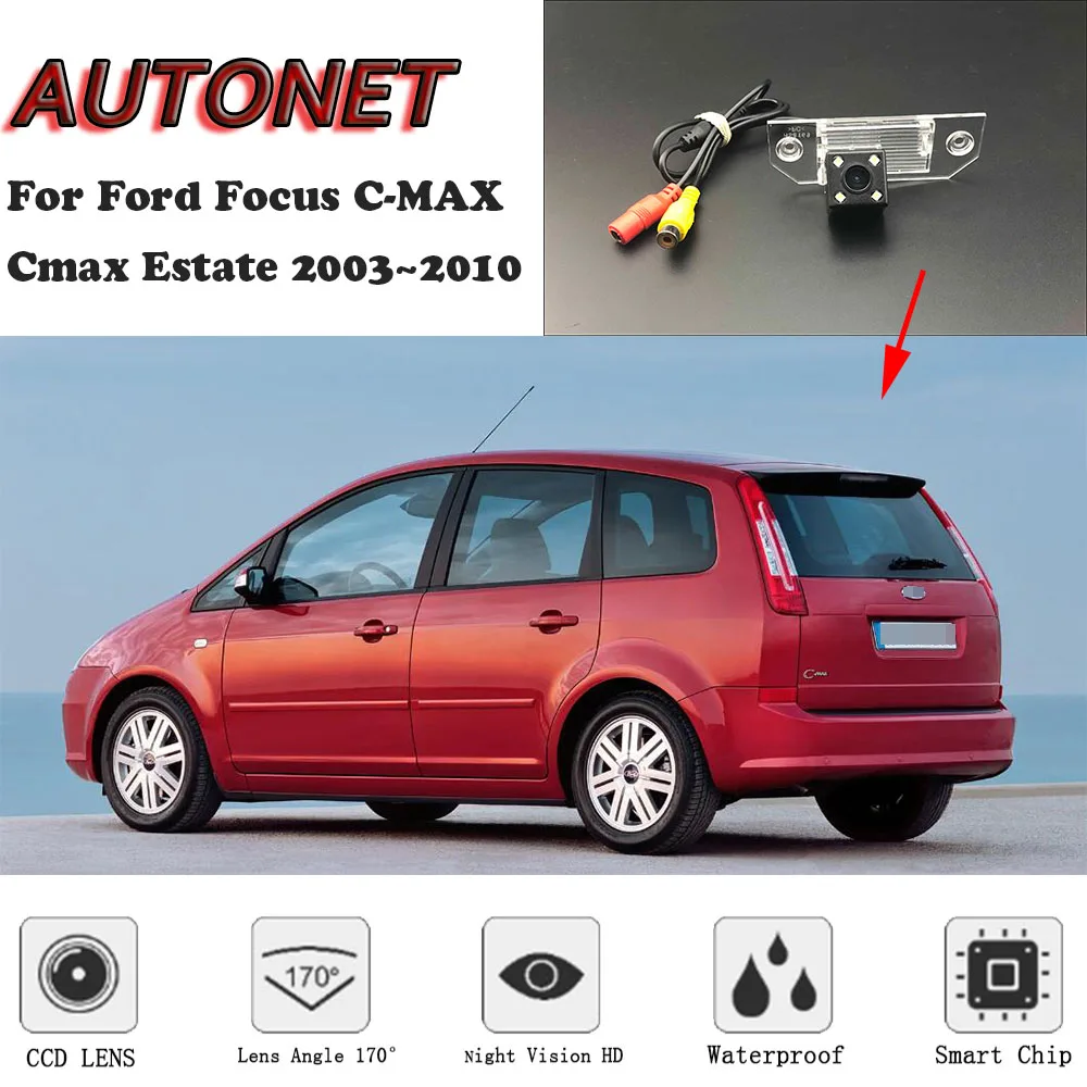 Камера заднего вида с ночным видением для Ford Focus C MAX Cmax Estate 2003 ~ 2010 CCD/камера или