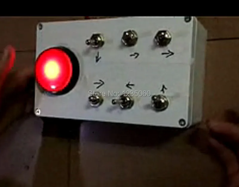 Реальная жизнь комнаты спасения переключать бокс реквизит для таинственной