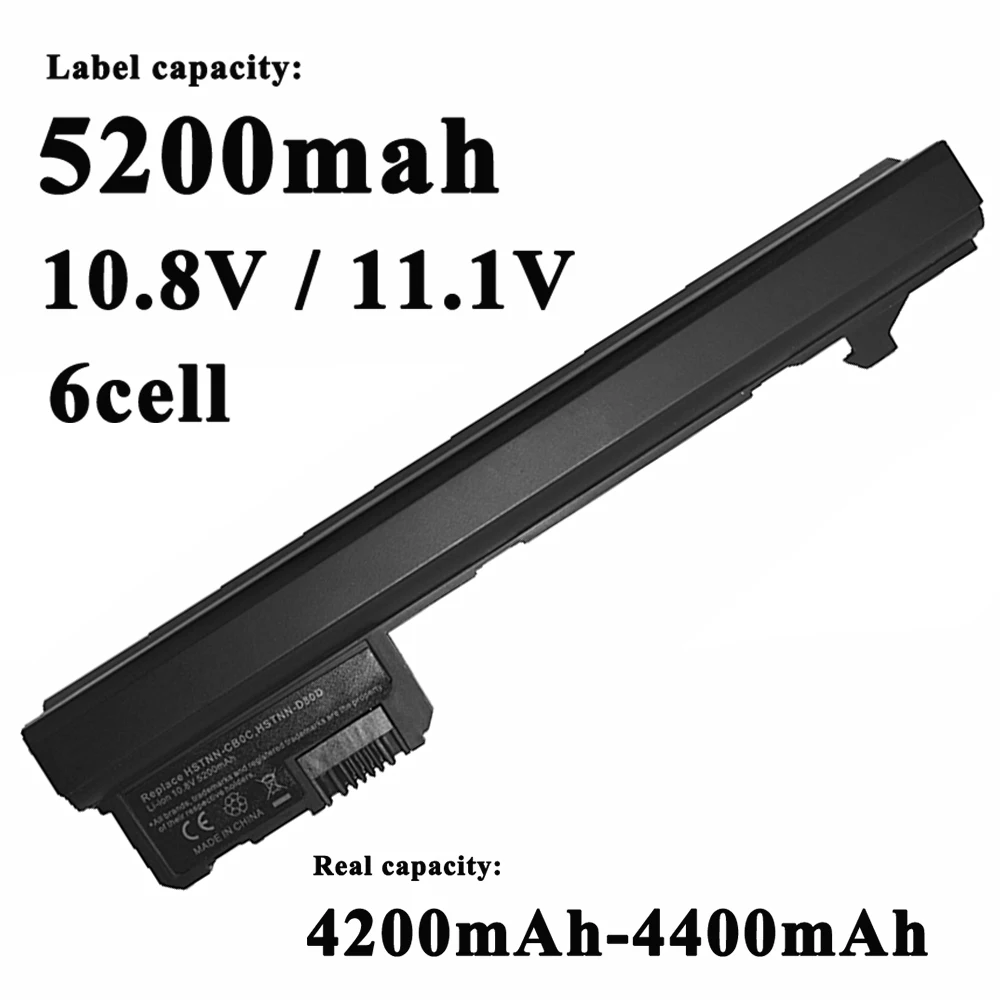 6 ячеечный Аккумулятор для ноутбука HP Mini 110 1000 530972 241 537626 001 607762 BX03 COMPAQ 102 110c