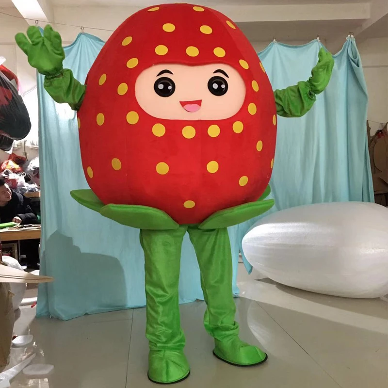 Костюм mascot Клубничка костюмы для костюмированной вечеринки платья игр одежда