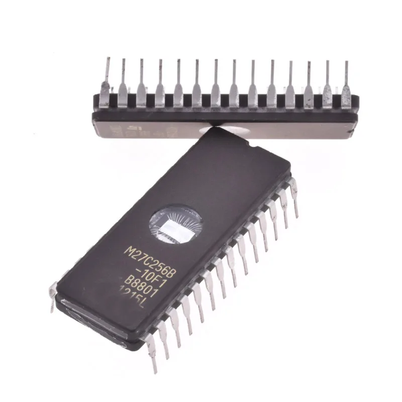 10 шт./лот M27C256B-10F1 M27C256B 27C256 DIP-28 IC | Электронные компоненты и принадлежности