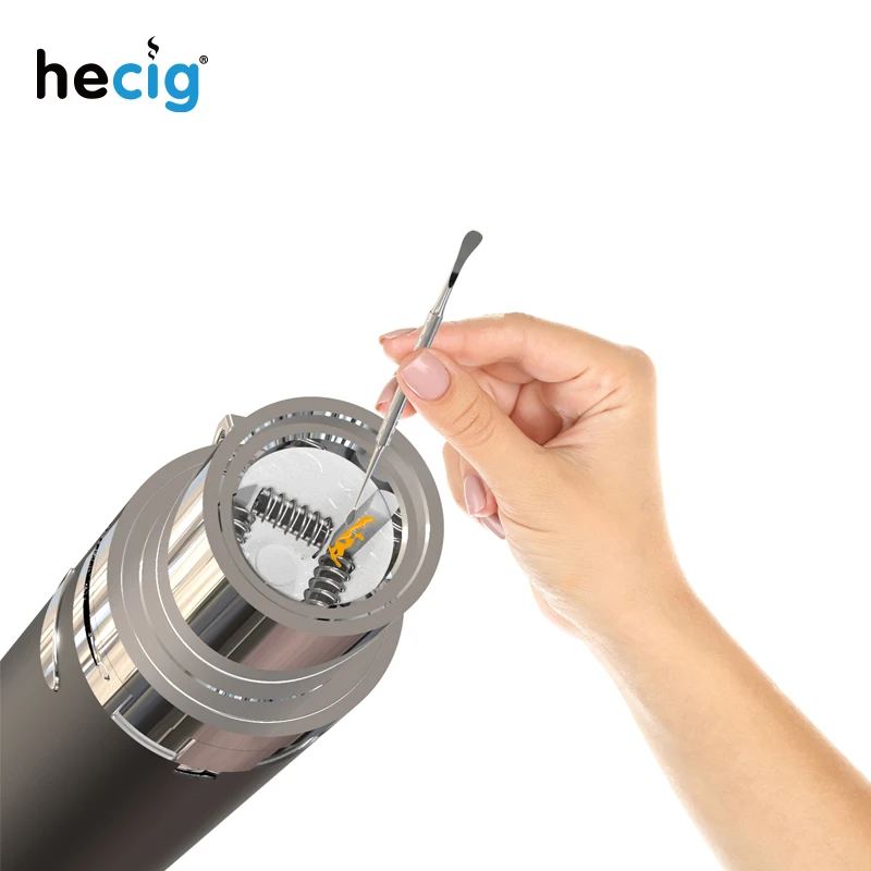 Оригинальная восковая ручка Hecig Honour & сухой вапорайзер для трав 1400 мАч Мути