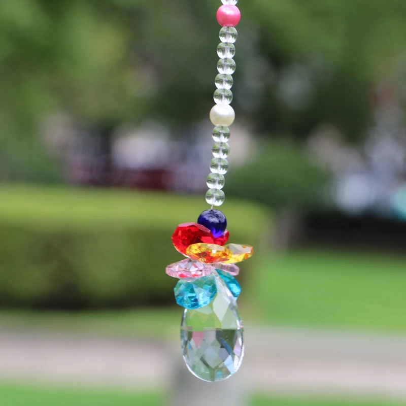 8 шт. стеклянные подвески в стиле фэн шуй 38 мм|Люстра хрустальная| |