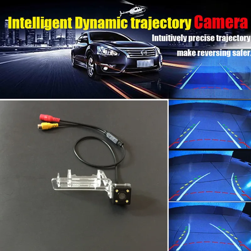 Автомобильная парковочная помощь Водонепроницаемая HD CCD интеллектуальная