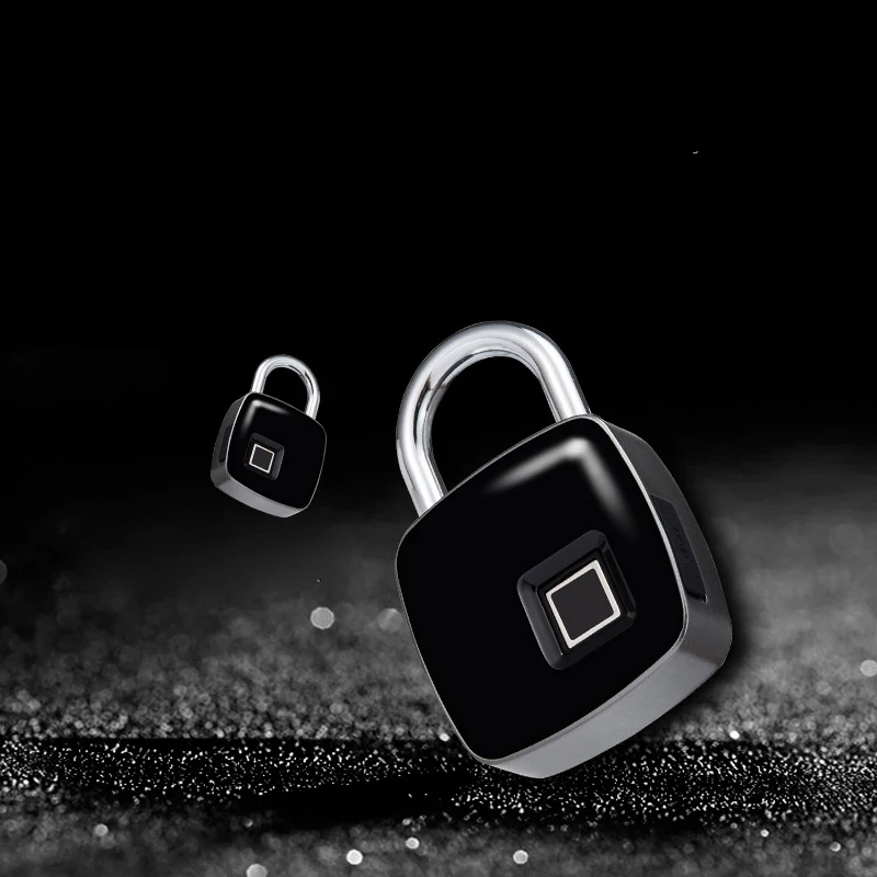 USB Rechargeable Smart Keyless Fingerprint Lock IP65 Waterproof Anti-Theft Security Padlock Door Luggage Case | Обустройство дома
