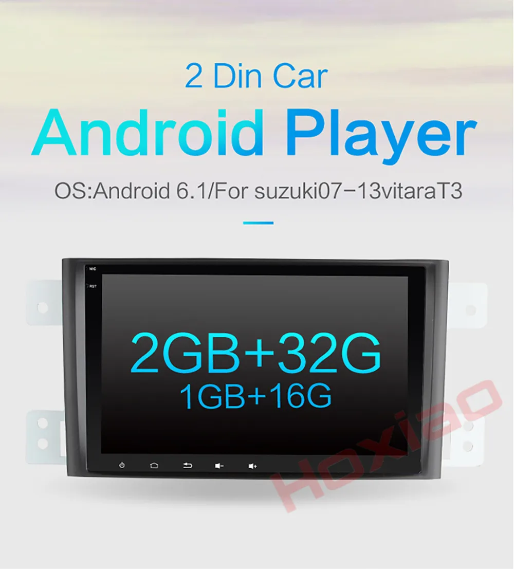 Для Suzuki Grand Vitara Escudo JT 2007-2013 8 дюймов 1024*600 экран Автомобильный Android радио gps стерео 2 din Автомобильный dvd-плеер BT
