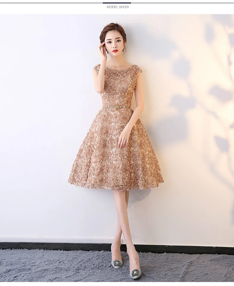Простые Короткие вечерние платья модные кружевные аппликации Vestidos De Fiesta De Noche сексуальное арабское вечернее платье вечерние платья ES2590