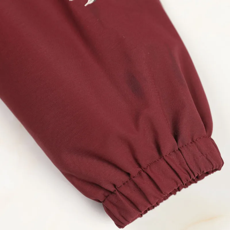 

2019 New Autumn Womens Elegant Slim Jacket Coats Ladies Zipper Long Sleeve Embroidery Jacket Oversize Clothing Female Outerwear