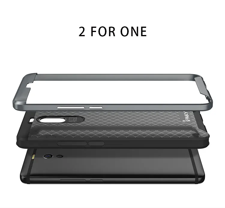 Meizu m6 note Чехол iPaky бренд meizu 6 чехол силиконовая Броня задняя крышка + тонкий ПК