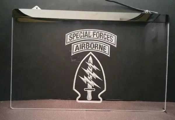 Спецназ airborne пивной бар паб Ресторан паб-Клуб led noen светильник знак для домашнего