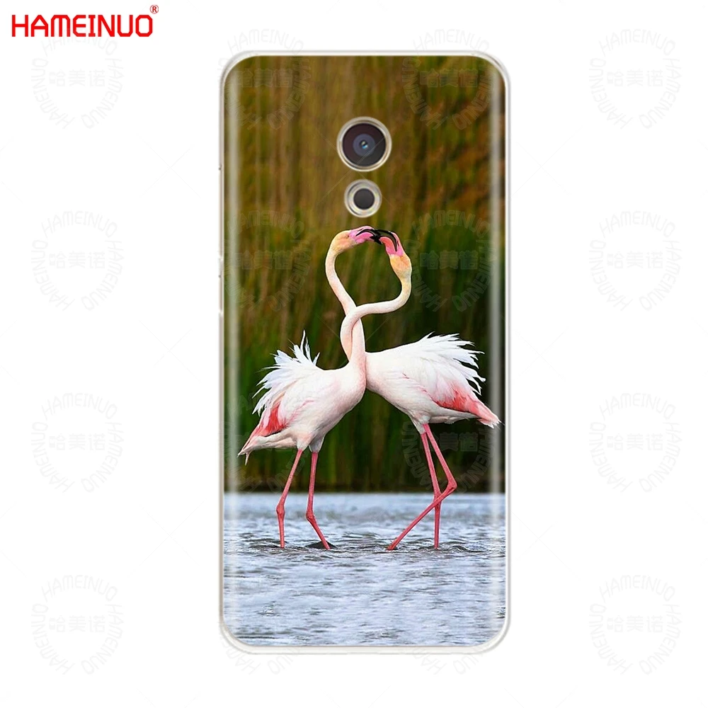 HAMEINUO красивый чехол с фламинго для Meizu M6 M5 M5S M2 M3 M3S MX4 MX5 MX6 PRO 6 5 U10 U20 note plus | Мобильные