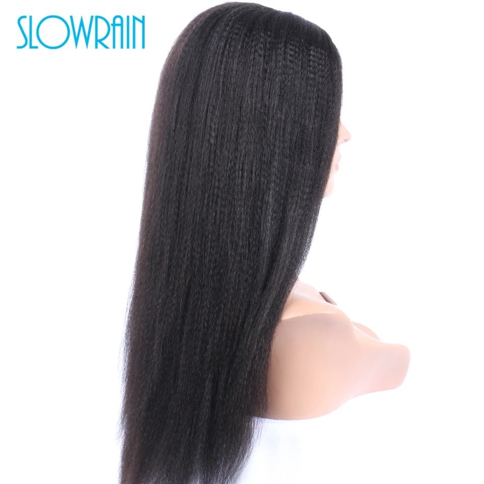 Мягкие Волосы U Часть Парики Yaki Прямо Бразильского Виргинские Человеческих Волос