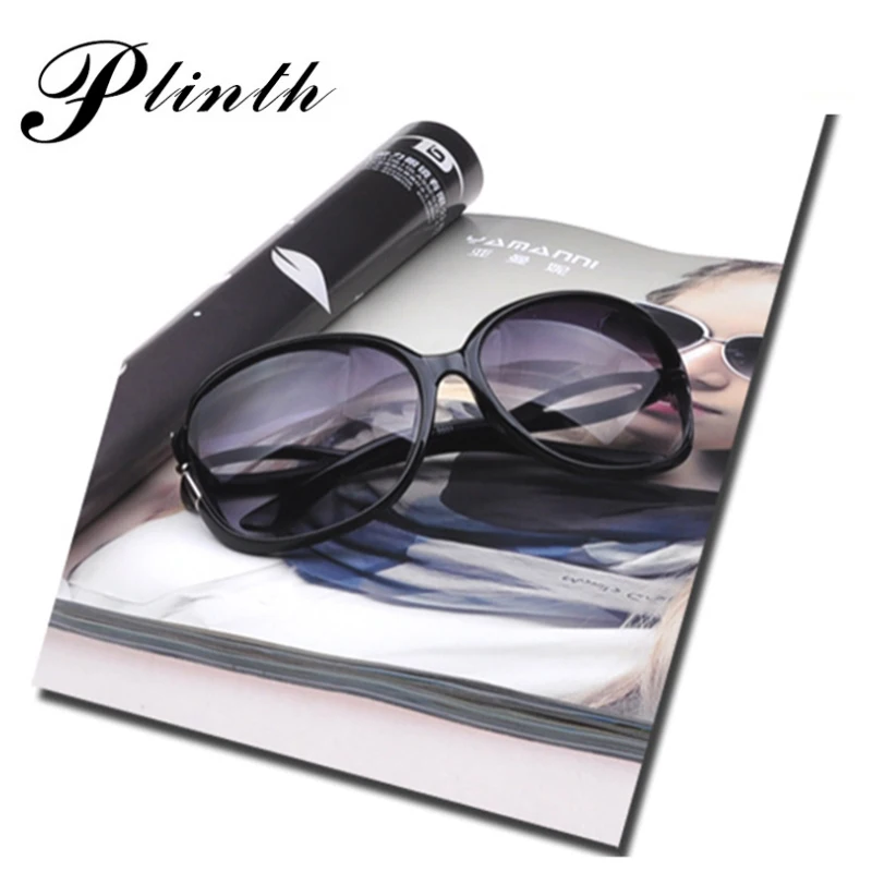 Plinth роскошные Брендовые очки солнцезащитные для девушек утонченные овальные