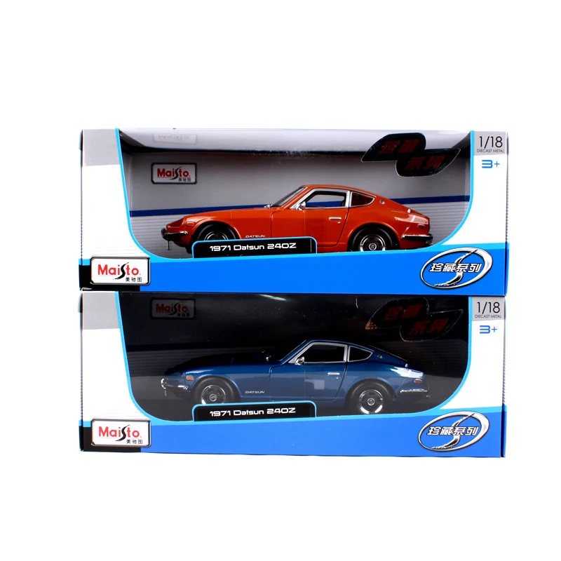 Maisto 1:18 1971 Datsun 240Z классические автомобили коллекционные модели автомобилей из