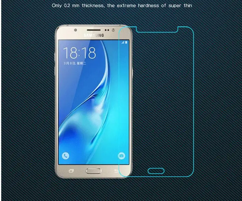 10 шт./лот 2.5D 0.26 мм 9 H Премиум закаленное Стекло для Samsung Galaxy J5 2016 j510fn J510F 2015 j510 j520 2017 |