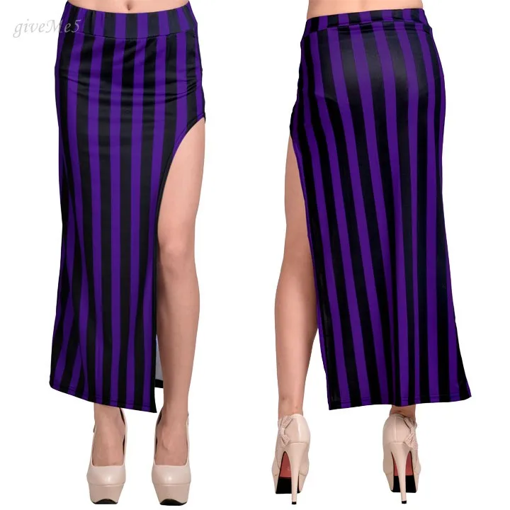 Новый Мода 2017 г. Для женщин пикантные Высокая Талия открытым сбоку Разделение