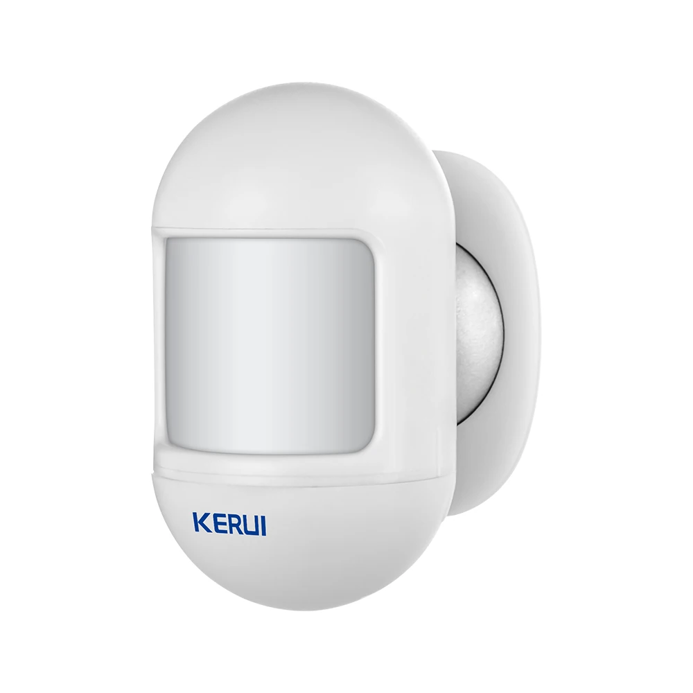 1pcs KERUI беспроводной мини-дизайн PIR детектор движения Пассивный инфракрасный датчик сигнализации с магнитным поворотным основанием для домашней сигнализации - Цвет: 1pcs