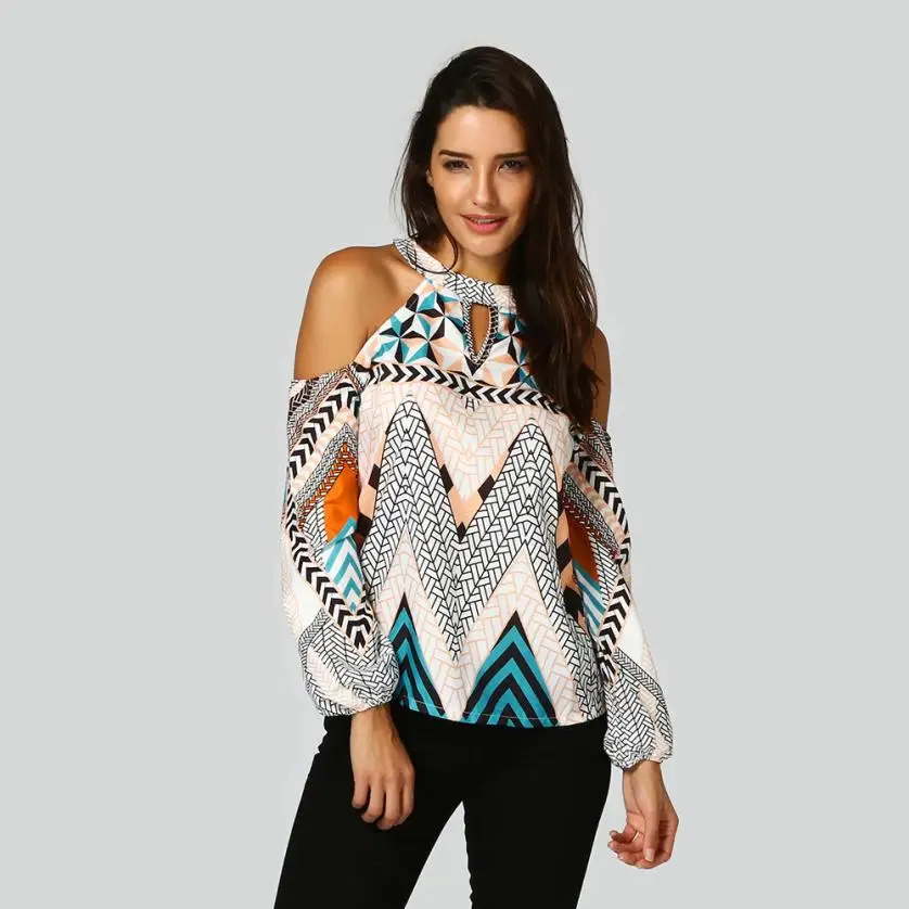 Дропшиппинг 2019 Новое поступление Модная женская Ретро-футболка с открытыми