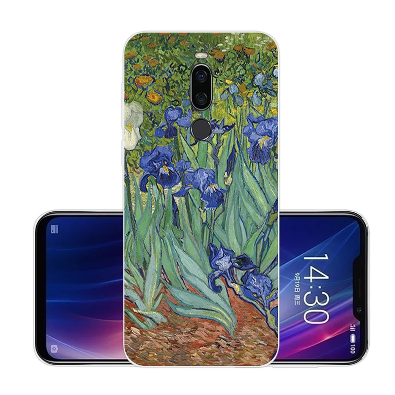 Soft TPU for Meizu X8 Full Protection Phone Cases 6.2 inch X 8 Shell Clear Silicone Ultra Thin Marbles Back Cover |