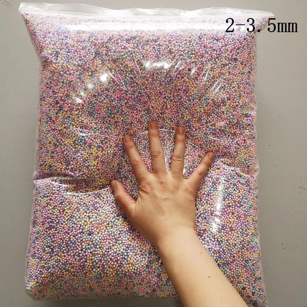 250g 4 6 мм без кровотечение из полистирола пенополистирола шары бутылки DIY Снег