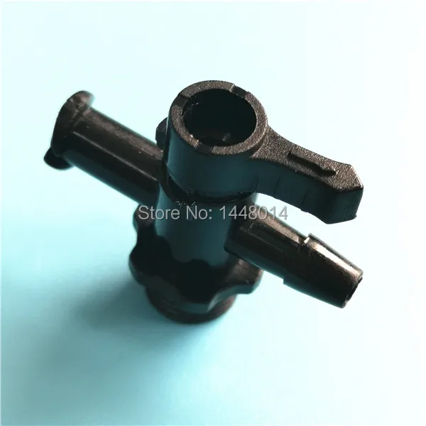 Наружный широкоформатный принтер запасные части пластиковый 3 ходовой клапан