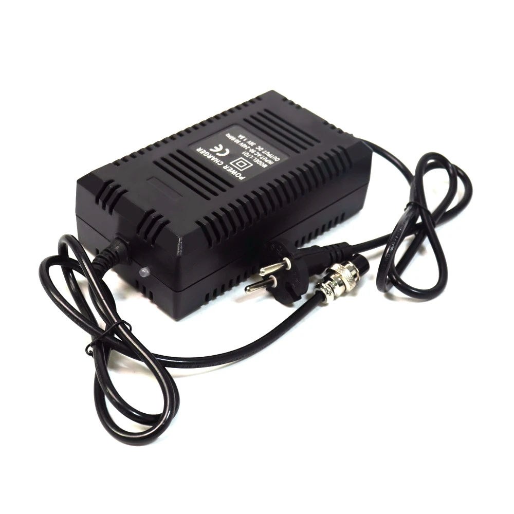 Стандарт ЕС 36 V 1.8A XLR 3 контактный разъем Женский умный электрический перезаряжаемый скутер Мощность адаптер для е-скутер способный преодолевать Броды для е-байка свинцово-кислотный аккумулятор 36В