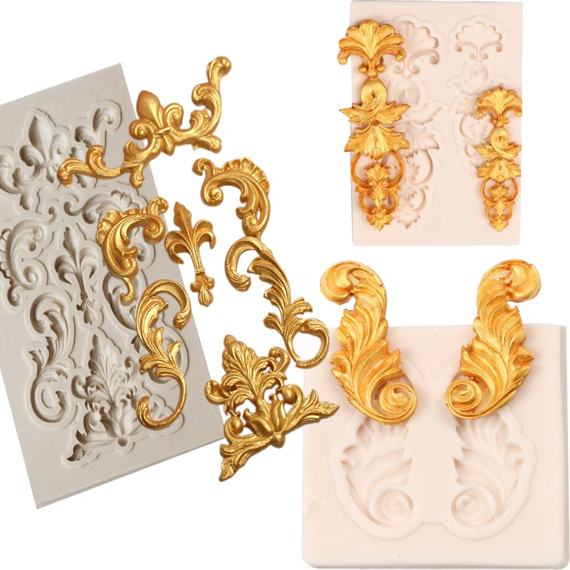 

Силиконовая форма для украшения тортов, 1 шт., форма для шоколадной мастики