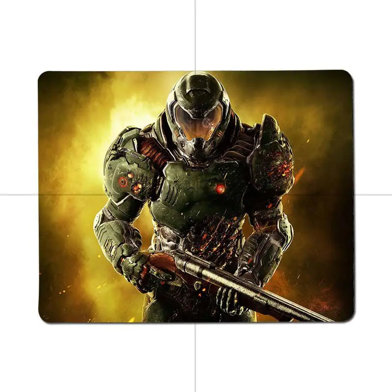 Подарочный коврик для мальчика MaiYaCa Doom HZ игровой Удобный маленький мыши Размером