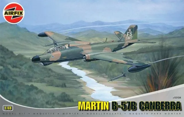 1:48 сборная военная модель A10104 американский самолет B-57B модель