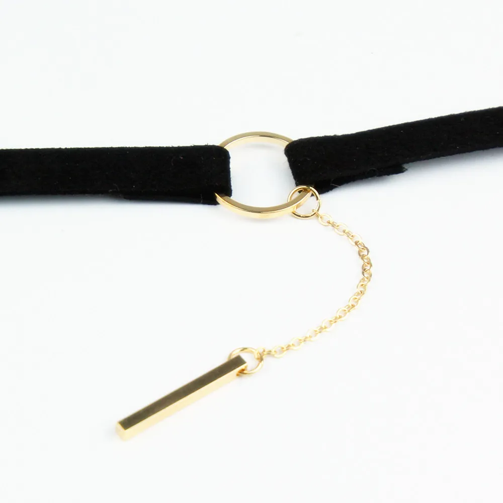 Круглая бижутерия кожаное колье чокер подарок для женщин и девочек x178|fashion