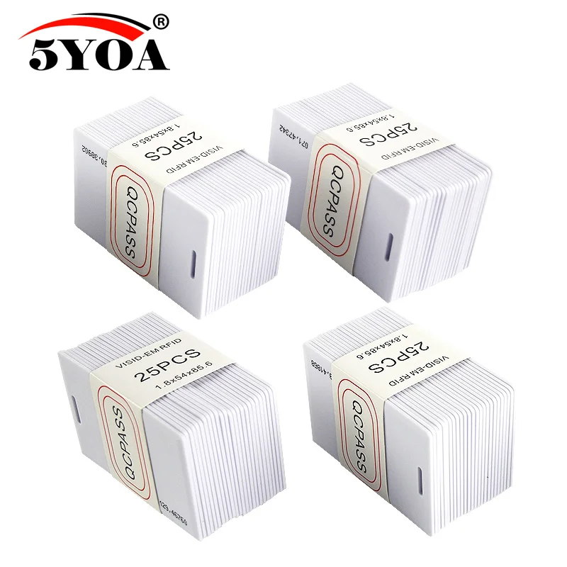 500 шт. 1000 5YOA EM4100 толщина 125 кГц идентификация RFID|card proximity|rfid cardrfid proximity card |
