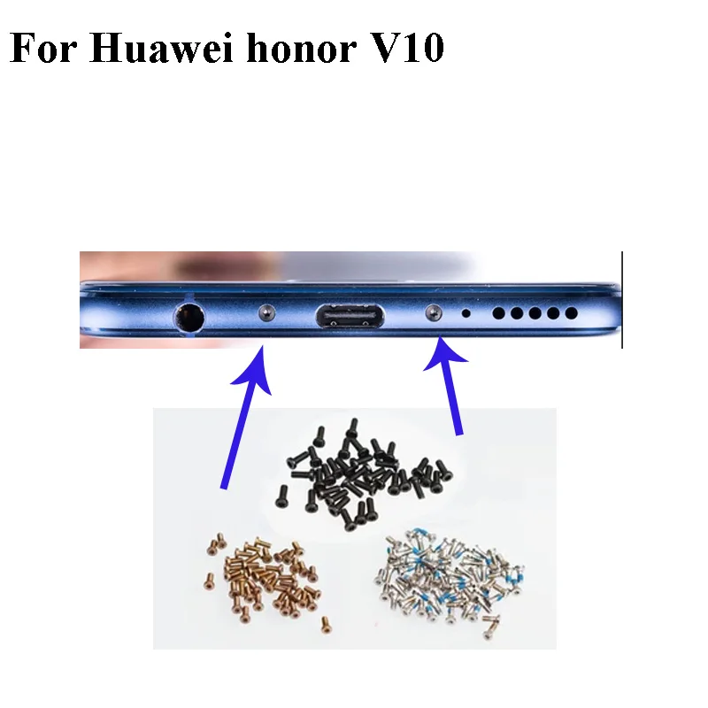 2 шт. винты для док станции Huawei honor V10 гвоздей замена мобильные телефоны V